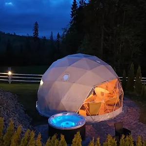 Luxussátor Mountain Glamp & Jacuzzi, Zakopane